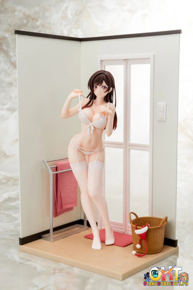 Hakoiri Musume 1/6 Rent-A-Girlfriend Chizuru Mizuhara See-Through Lingerie Figure Angel White Ver.