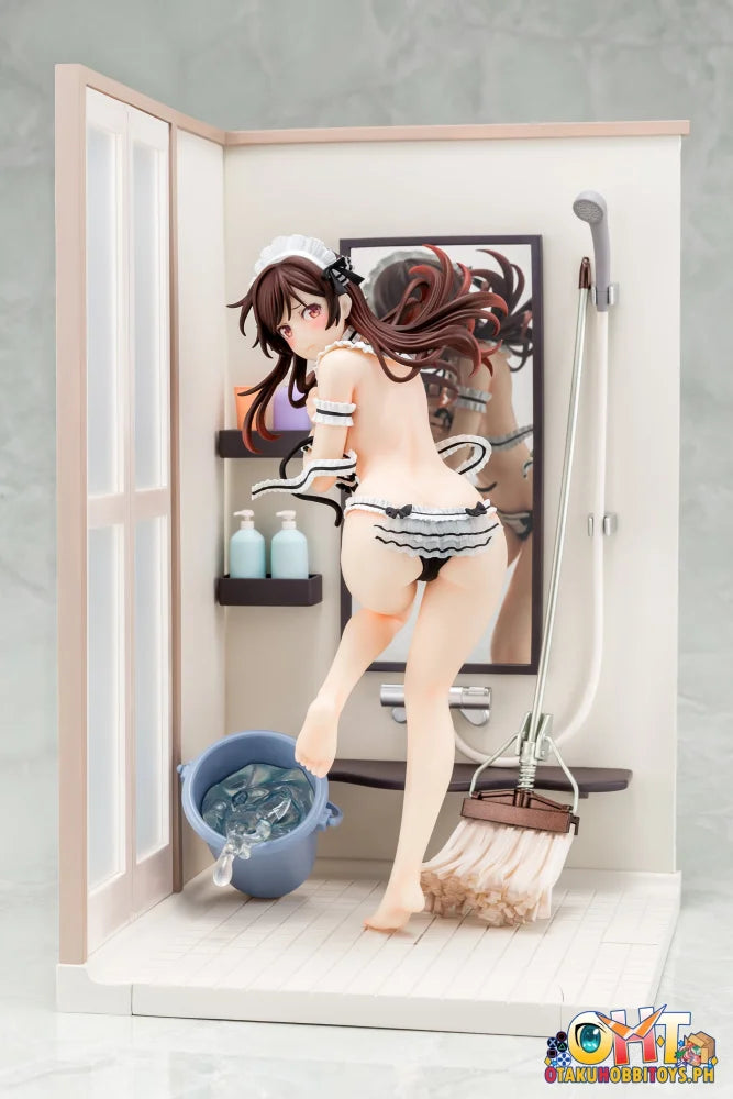HAKOIRI MUSUME Rent-A-Girlfriend MIZUHARA Chizuru Maid Bikini de cleanup