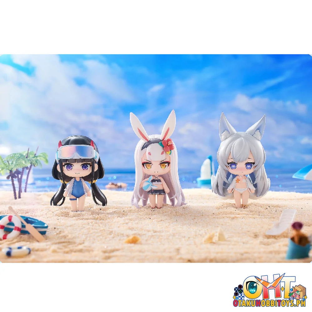 Hanabee Azur Lane Summer Swimsuit Complete Model Chibi Figure Vol.1 Set Of 3 (Noshiro Shimakaze
