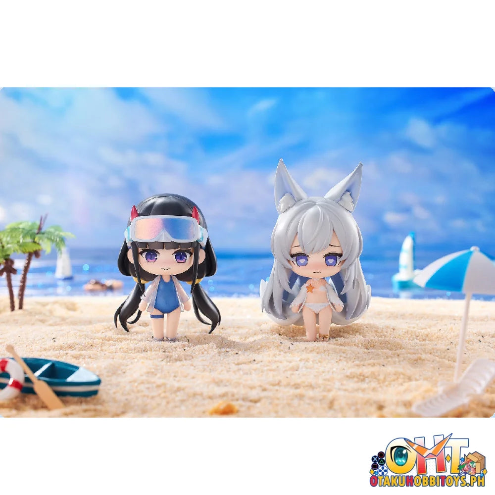 Hanabee Azur Lane Summer Swimsuit Complete Model Chibi Figure Vol.1 Set Of 3 (Noshiro Shimakaze