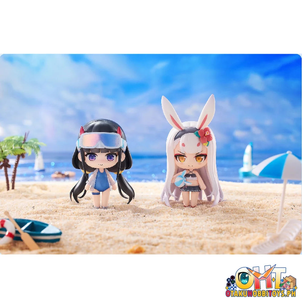 Hanabee Azur Lane Summer Swimsuit Complete Model Chibi Figure Vol.1 Set Of 3 (Noshiro Shimakaze