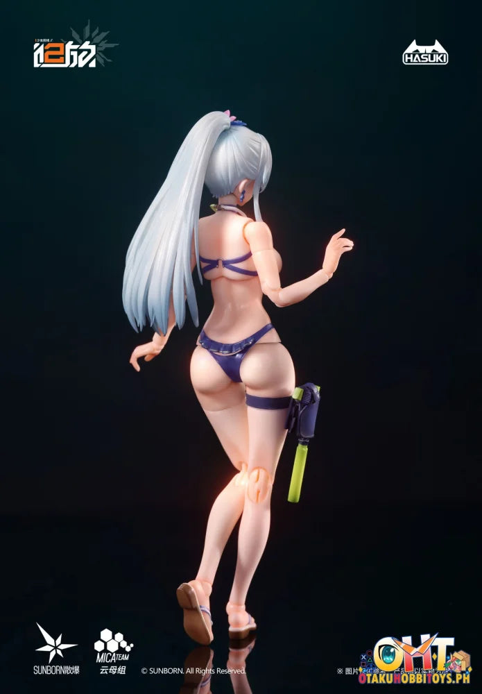 HASUKI 1/12 Scale POCKET ART GIRL’S FRONTLINE Klukai (Cerulean Breaker Ver.) COMBO Ed. Action Figure - Articulated