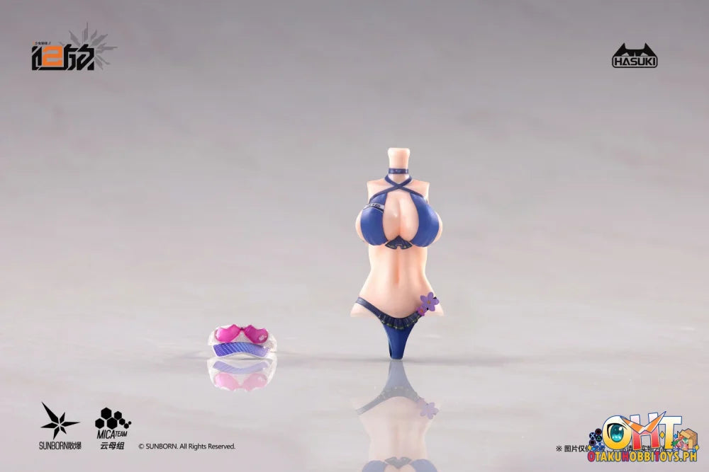 HASUKI 1/12 Scale POCKET ART GIRL’S FRONTLINE Klukai (Cerulean Breaker Ver.) COMBO Ed. Action Figure - Articulated