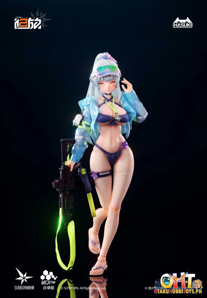 HASUKI 1/12 Scale POCKET ART GIRL’S FRONTLINE Klukai (Cerulean Breaker Ver.) COMBO Ed. Action Figure - Articulated