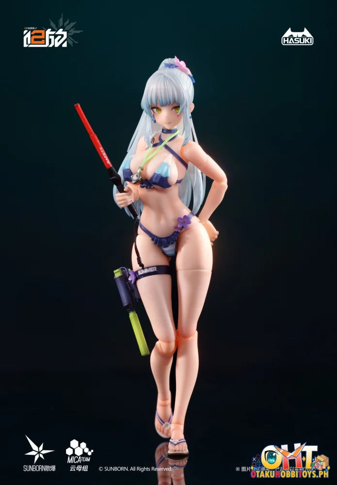 HASUKI 1/12 Scale POCKET ART GIRL’S FRONTLINE Klukai (Cerulean Breaker Ver.) COMBO Ed. Action Figure - Articulated