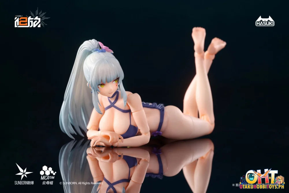 HASUKI 1/12 Scale POCKET ART GIRL’S FRONTLINE Klukai (Cerulean Breaker Ver.) COMBO Ed. Action Figure - Articulated