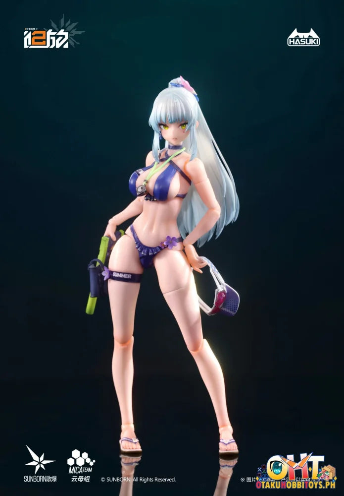 HASUKI 1/12 Scale POCKET ART GIRL’S FRONTLINE Klukai (Cerulean Breaker Ver.) COMBO Ed. Action Figure - Articulated