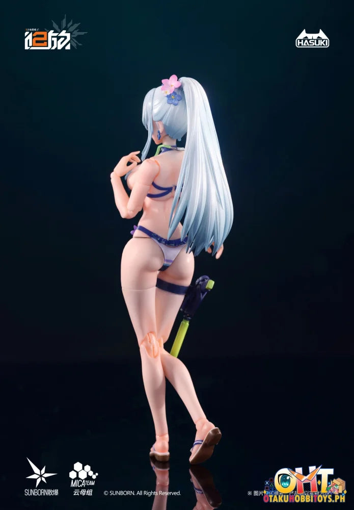 HASUKI 1/12 Scale POCKET ART GIRL’S FRONTLINE Klukai (Cerulean Breaker Ver.) COMBO Ed. Action Figure - Articulated