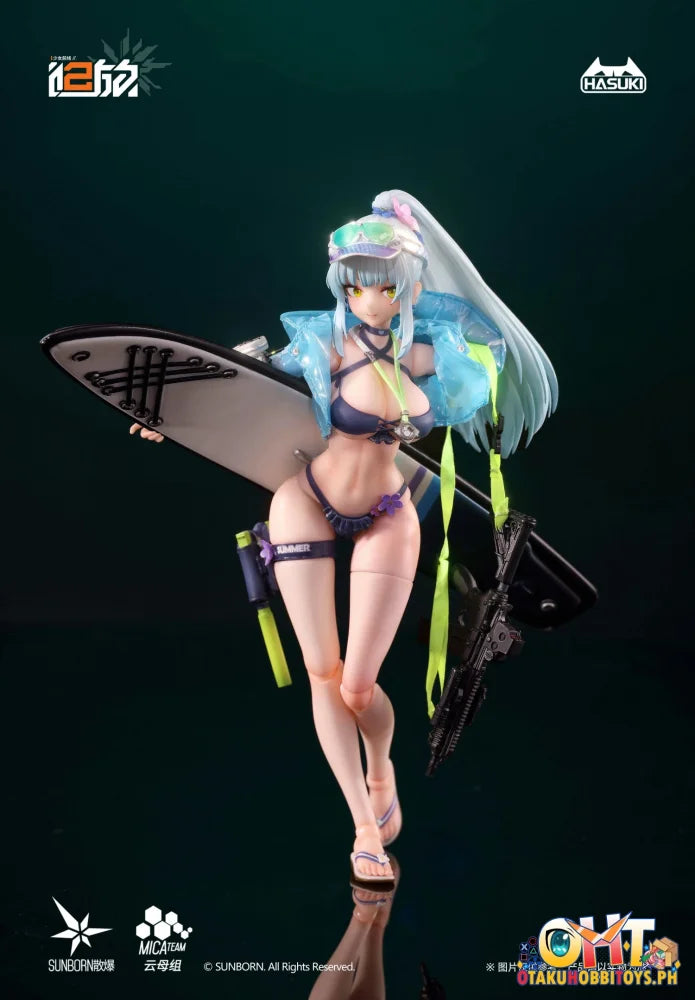 HASUKI 1/12 Scale POCKET ART GIRL’S FRONTLINE Klukai (Cerulean Breaker Ver.) STANDARD Ed. Action Figure - Articulated