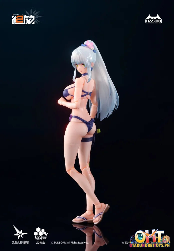 HASUKI 1/12 Scale POCKET ART GIRL’S FRONTLINE Klukai (Cerulean Breaker Ver.) STANDARD Ed. Action Figure - Articulated