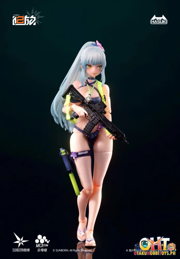 HASUKI 1/12 Scale POCKET ART GIRL’S FRONTLINE Klukai (Cerulean Breaker Ver.) STANDARD Ed. Action Figure - Articulated