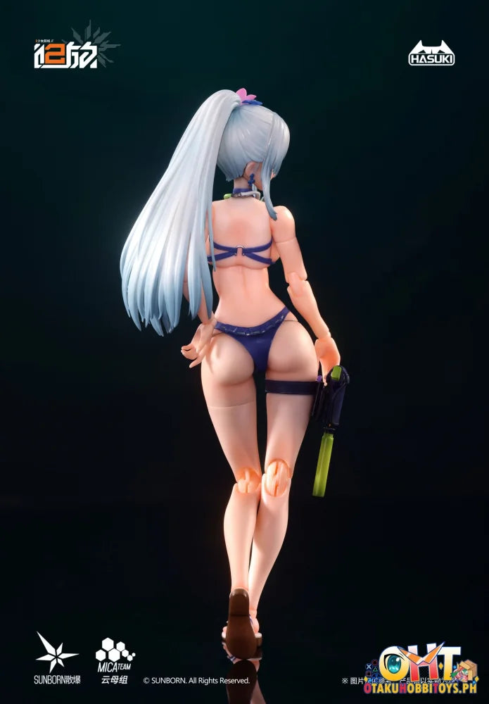 HASUKI 1/12 Scale POCKET ART GIRL’S FRONTLINE Klukai (Cerulean Breaker Ver.) STANDARD Ed. Action Figure - Articulated