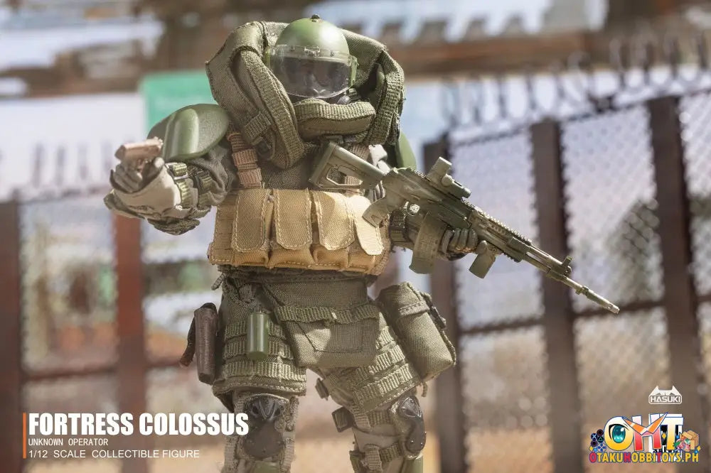 Hasuki Black Ops Salvo Series Sa02 1/12 Fortress Colossus (Unknown Operator)