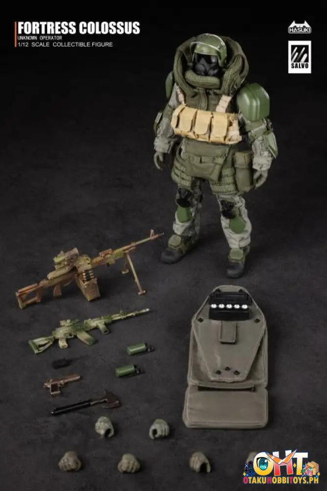 Hasuki Black Ops Salvo Series Sa02 1/12 Fortress Colossus (Unknown Operator)