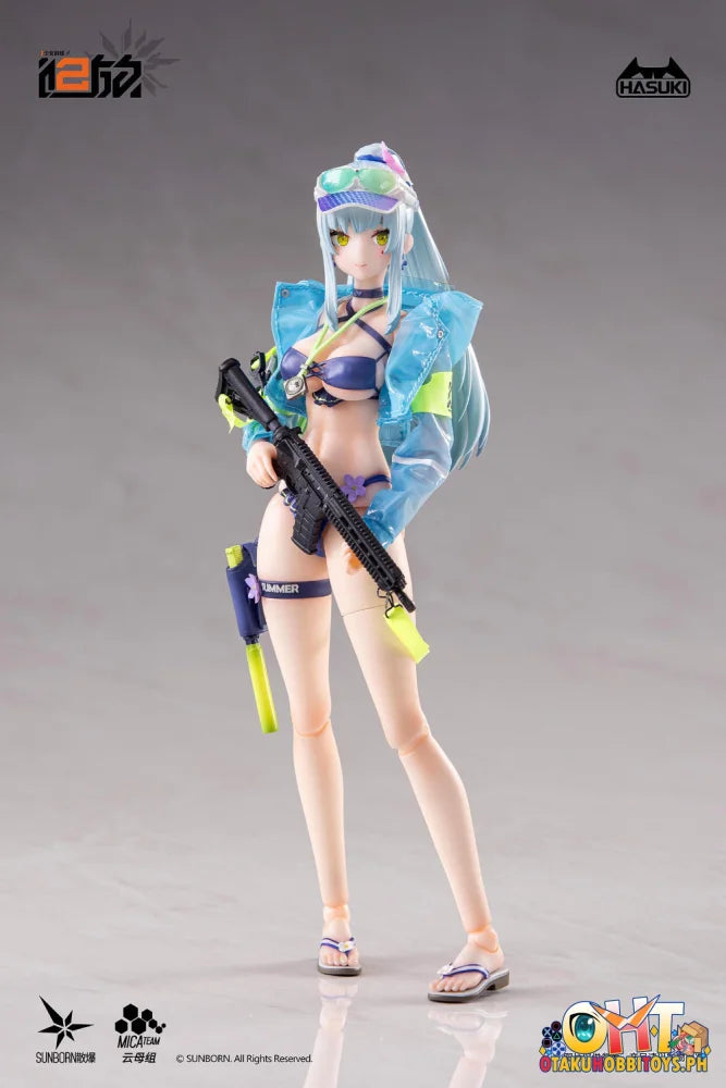 HASUKI PA013 1/12 Scale POCKET ART GIRL’s FRONTLINE Klukai (Cerulean Breaker Ver.) COMBO Ed. Action Figure