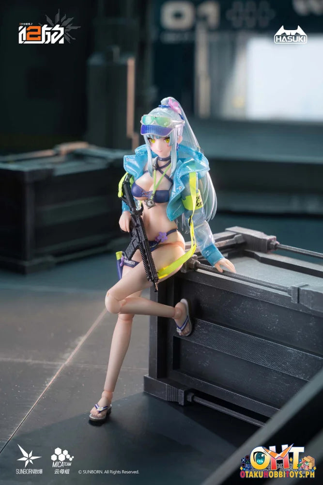 HASUKI PA013 1/12 Scale POCKET ART GIRL’s FRONTLINE Klukai (Cerulean Breaker Ver.) COMBO Ed. Action Figure