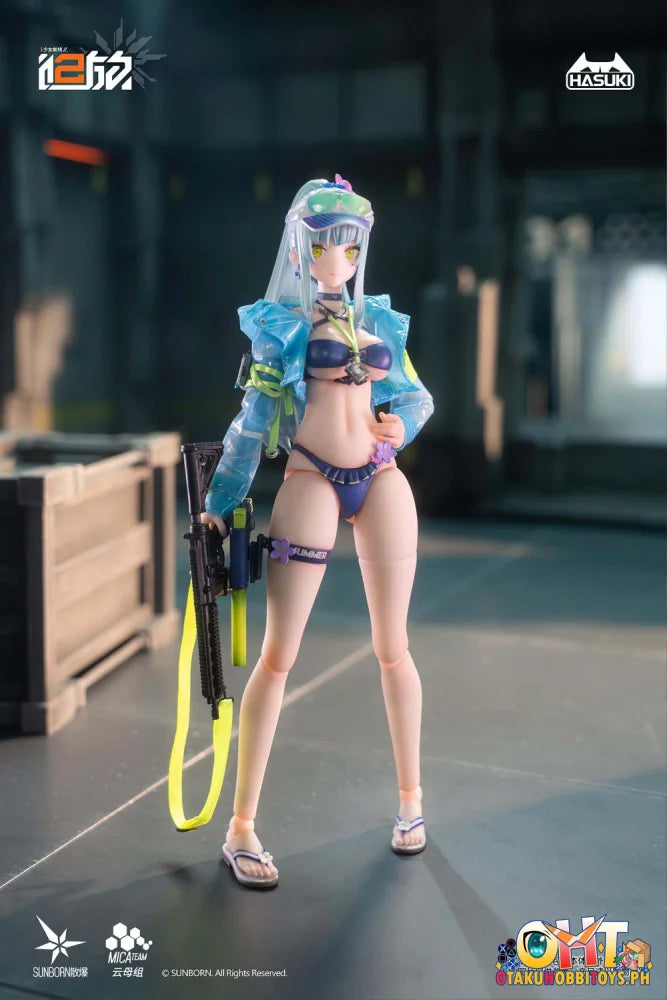 HASUKI PA013 1/12 Scale POCKET ART GIRL’s FRONTLINE Klukai (Cerulean Breaker Ver.) COMBO Ed. Action Figure