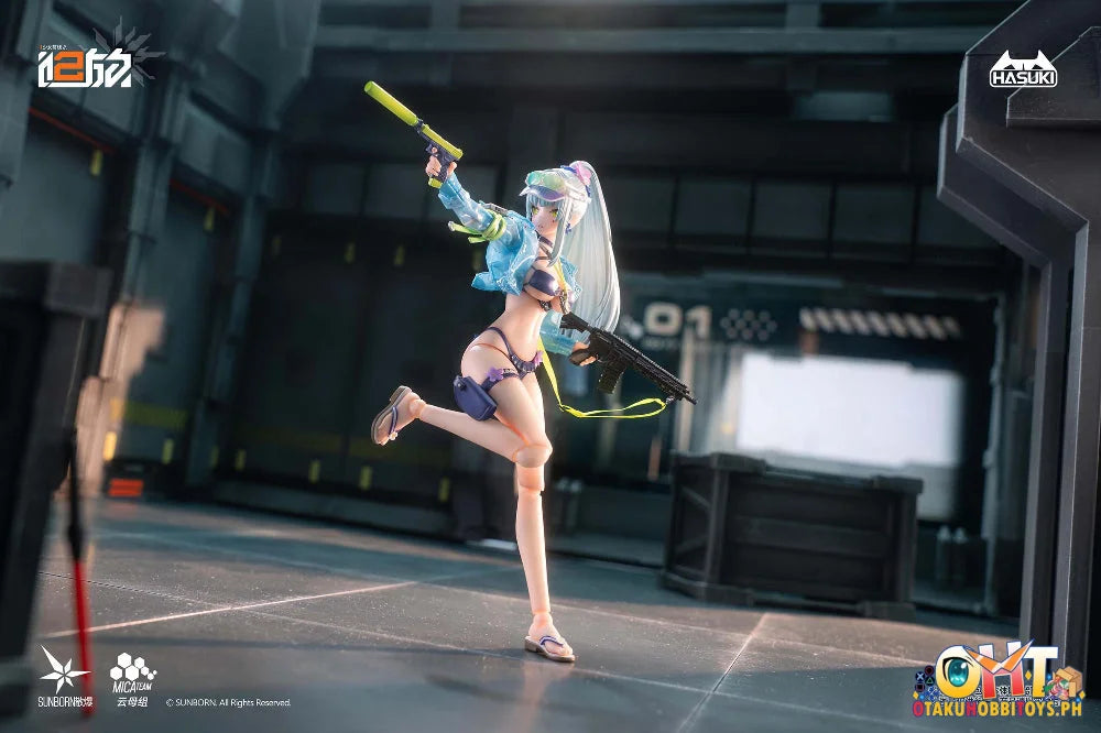 HASUKI PA013 1/12 Scale POCKET ART GIRL’s FRONTLINE Klukai (Cerulean Breaker Ver.) COMBO Ed. Action Figure