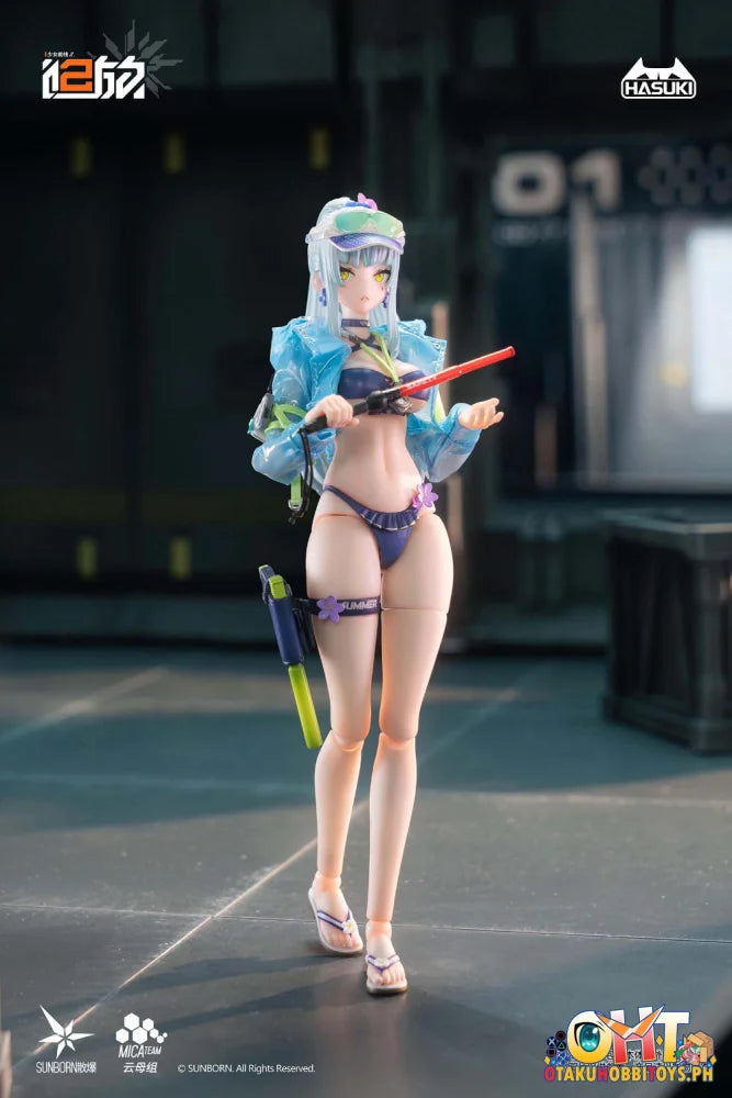 HASUKI PA013 1/12 Scale POCKET ART GIRL’s FRONTLINE Klukai (Cerulean Breaker Ver.) COMBO Ed. Action Figure