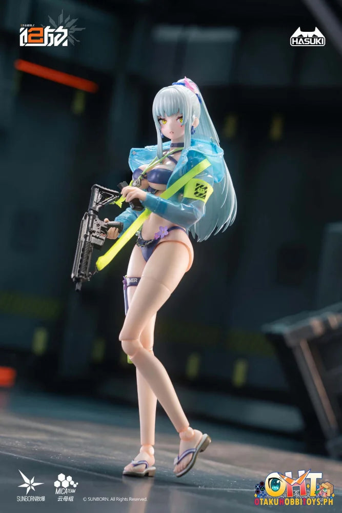HASUKI PA013 1/12 Scale POCKET ART GIRL’s FRONTLINE Klukai (Cerulean Breaker Ver.) STANDARD Ed. Action Figure