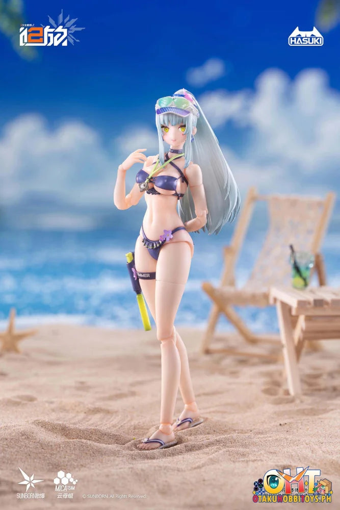 HASUKI PA013 1/12 Scale POCKET ART GIRL’s FRONTLINE Klukai (Cerulean Breaker Ver.) STANDARD Ed. Action Figure