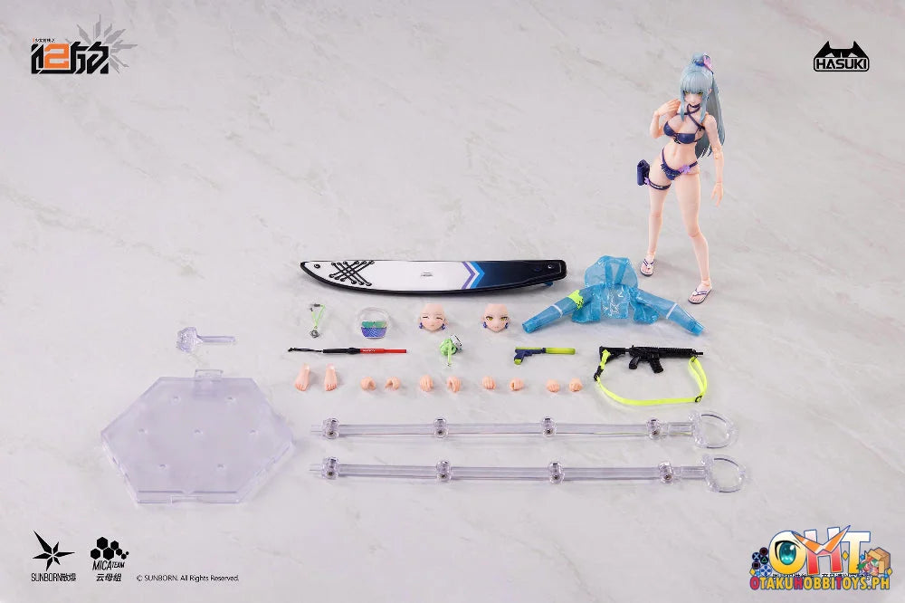HASUKI PA013 1/12 Scale POCKET ART GIRL’s FRONTLINE Klukai (Cerulean Breaker Ver.) STANDARD Ed. Action Figure