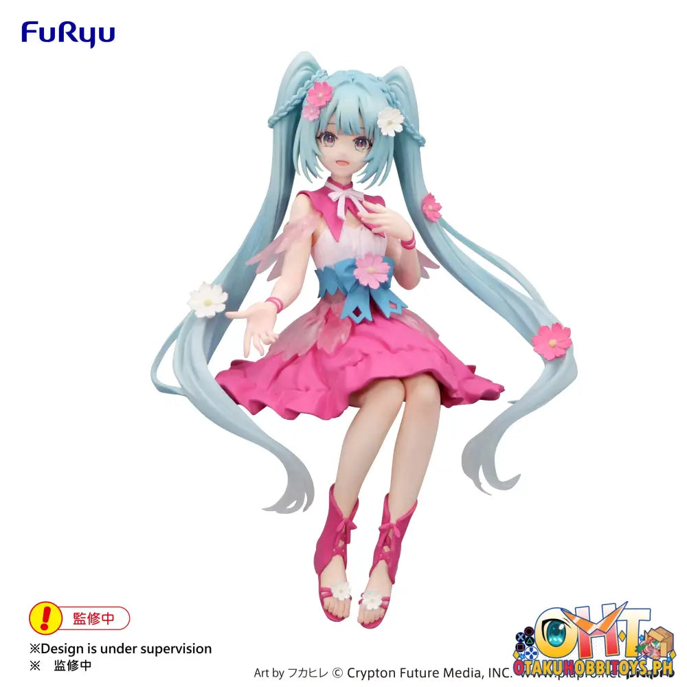 Hatsune Miku Noodle Stopper Figure -Flower Fairy Cosmos- Prize