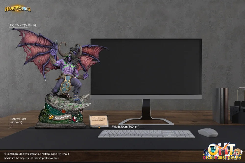 Hex Collectibles 1/10 Blizzard Hearthstone Illidan Stormrage Scale Figure
