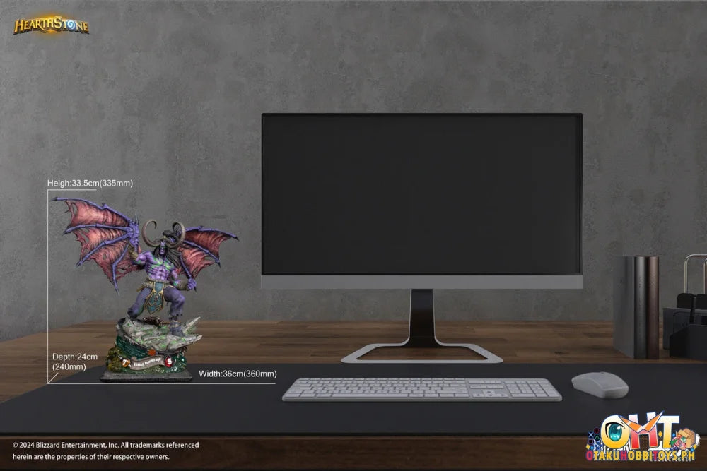 Hex Collectibles 1/10 Blizzard Hearthstone Illidan Stormrage Scale Figure