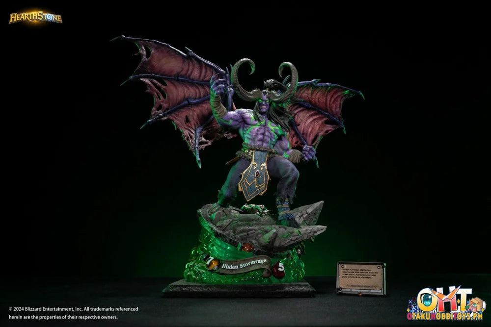 Hex Collectibles 1/10 Blizzard Hearthstone Illidan Stormrage Scale Figure