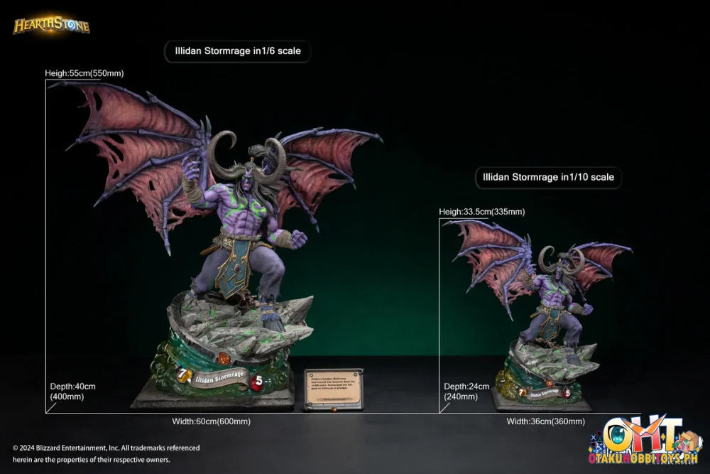 Hex Collectibles 1/10 Blizzard Hearthstone Illidan Stormrage Scale Figure