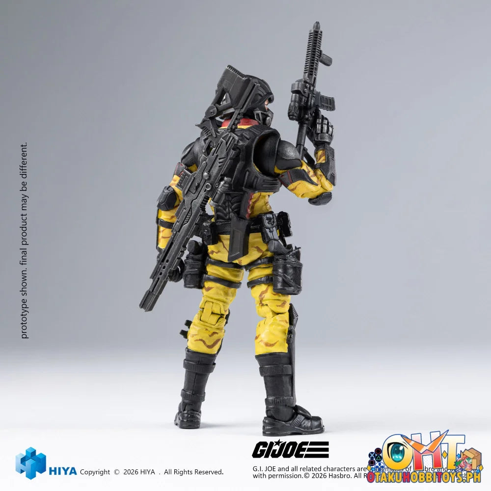 HIYA 1/18 G.I. Joe Cobra Officers Python Patrol Version Action Figure - Articulated Figure