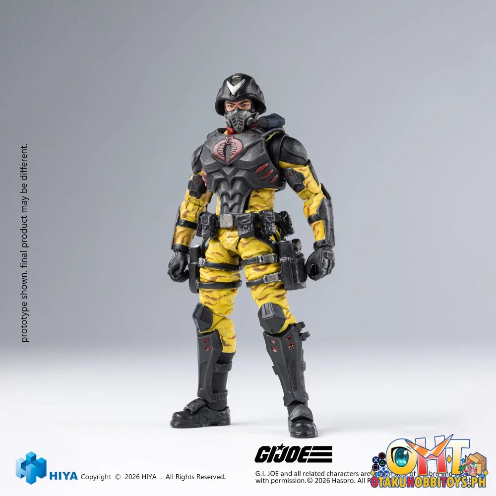 HIYA 1/18 G.I. Joe Cobra Officers Python Patrol Version Action Figure - Articulated Figure