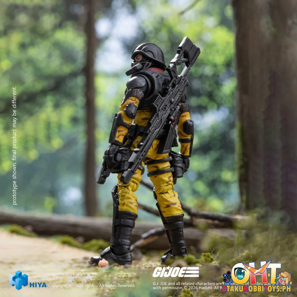 HIYA 1/18 G.I. Joe Cobra Officers Python Patrol Version Action Figure - Articulated Figure