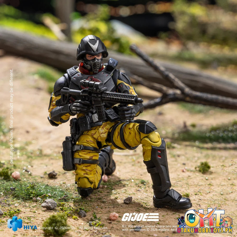HIYA 1/18 G.I. Joe Cobra Officers Python Patrol Version Action Figure - Articulated Figure