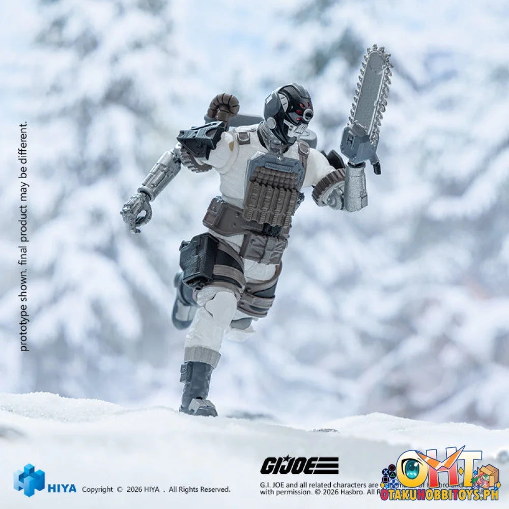 HIYA Exquisite Mini Series 1/18 Scale 4 Inch G.I.Joe Arctic B.A.T Action Figure - Articulated Figure