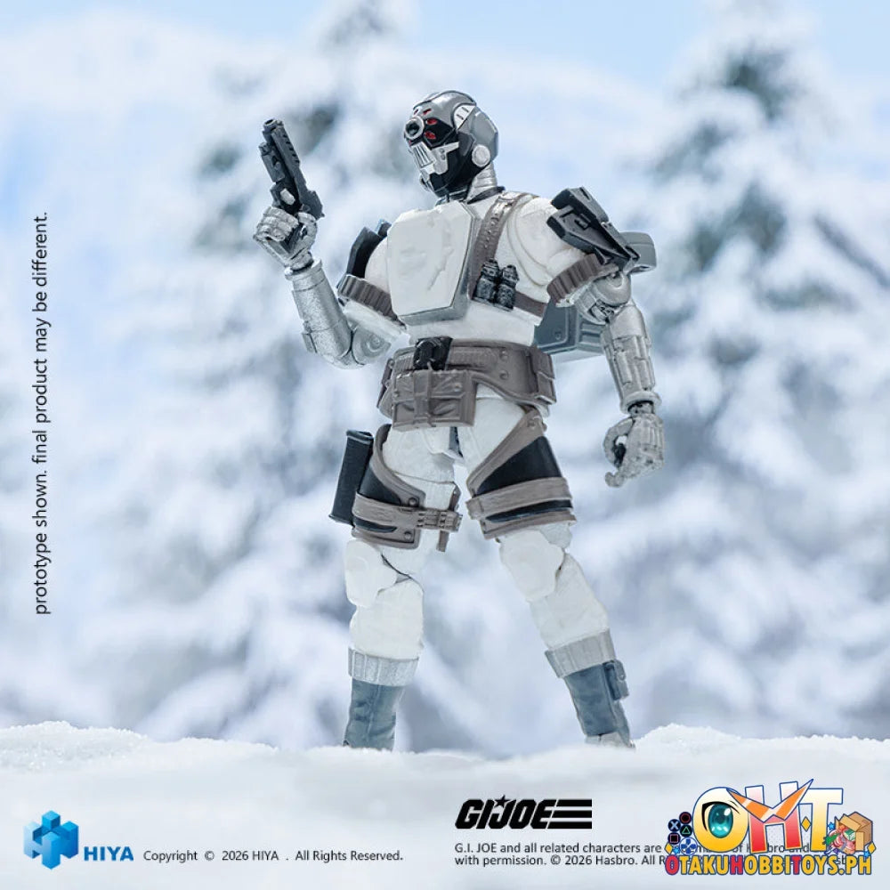 HIYA Exquisite Mini Series 1/18 Scale 4 Inch G.I.Joe Arctic B.A.T Action Figure - Articulated Figure