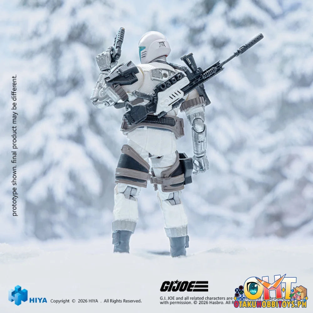 HIYA Exquisite Mini Series 1/18 Scale 4 Inch G.I.Joe Arctic B.A.T Action Figure - Articulated Figure
