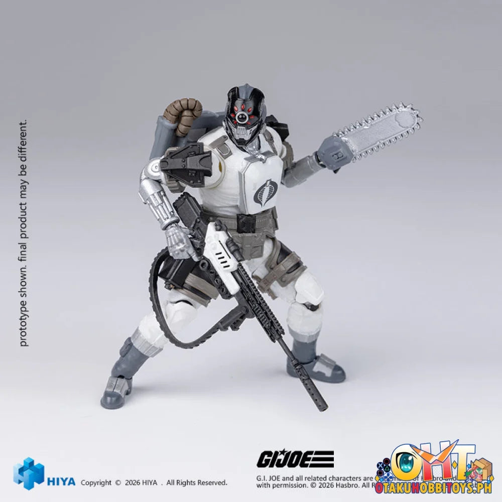 HIYA Exquisite Mini Series 1/18 Scale 4 Inch G.I.Joe Arctic B.A.T Action Figure - Articulated Figure