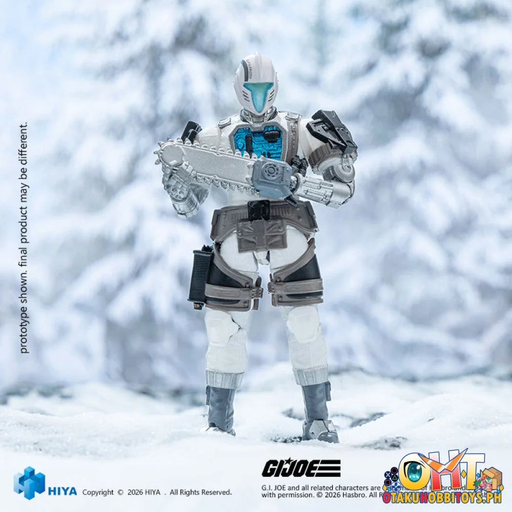 HIYA Exquisite Mini Series 1/18 Scale 4 Inch G.I.Joe Arctic B.A.T Action Figure - Articulated Figure