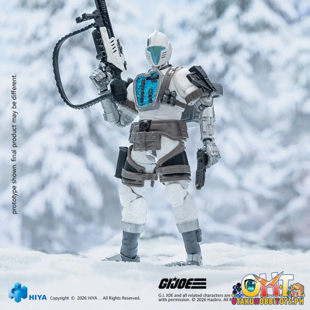 HIYA Exquisite Mini Series 1/18 Scale 4 Inch G.I.Joe Arctic B.A.T Action Figure - Articulated Figure
