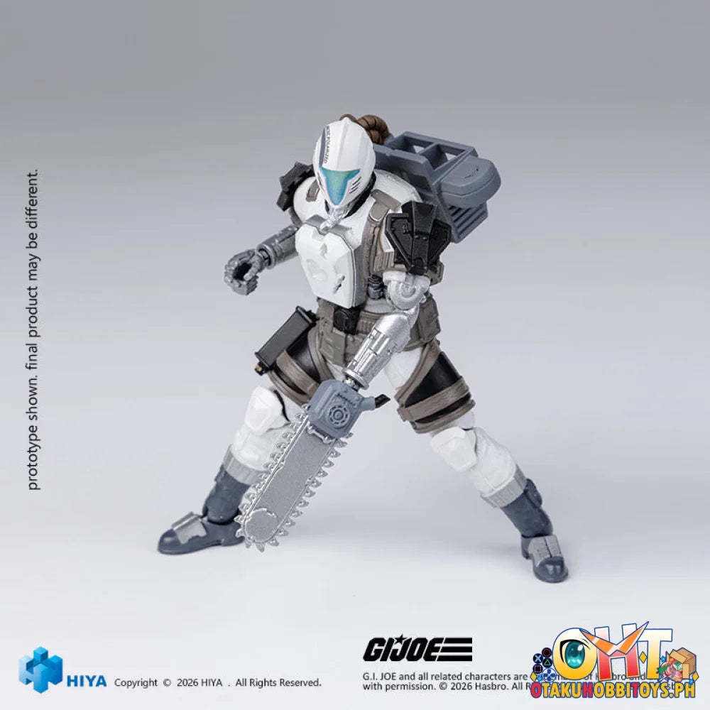 HIYA Exquisite Mini Series 1/18 Scale 4 Inch G.I.Joe Arctic B.A.T Action Figure - Articulated Figure