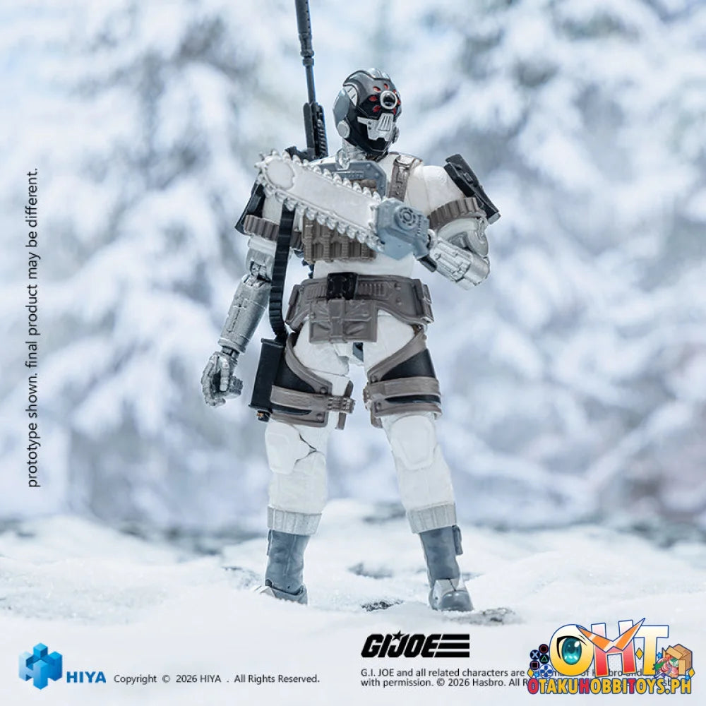 HIYA Exquisite Mini Series 1/18 Scale 4 Inch G.I.Joe Arctic B.A.T Action Figure - Articulated Figure
