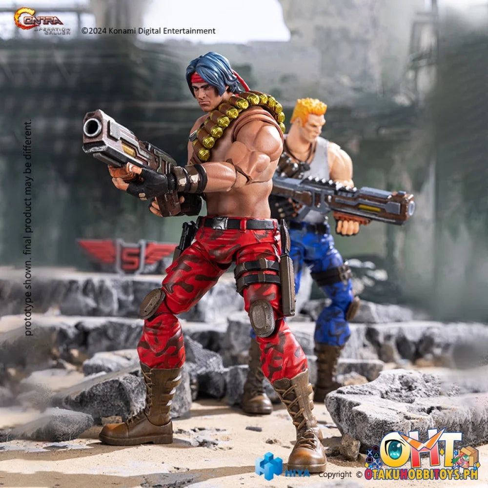 Hiya Toys 1/12 Contra Ebc0320 Lance Bean Articulated Figure