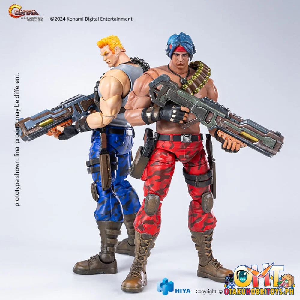 Hiya Toys 1/12 Contra Ebc0320 Lance Bean Articulated Figure