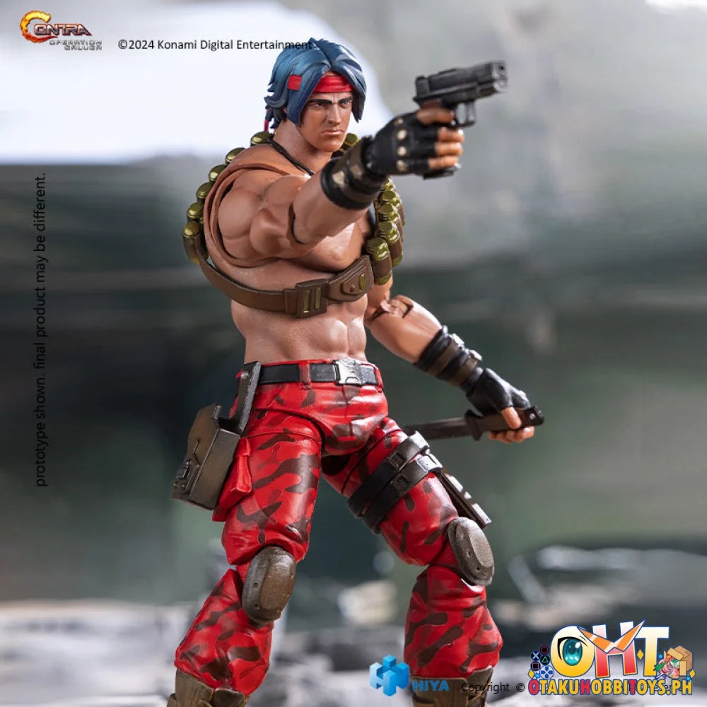 Hiya Toys 1/12 Contra Ebc0320 Lance Bean Articulated Figure