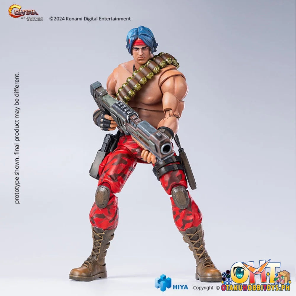 Hiya Toys 1/12 Contra Ebc0320 Lance Bean Articulated Figure