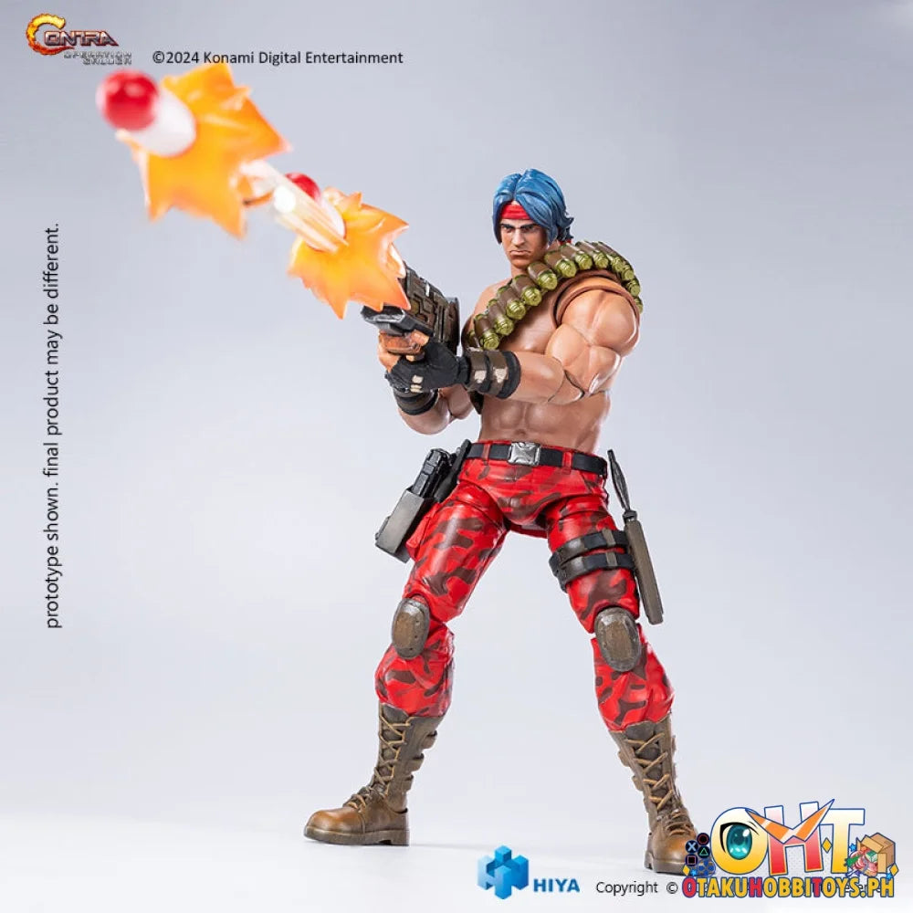 Hiya Toys 1/12 Contra Ebc0320 Lance Bean Articulated Figure