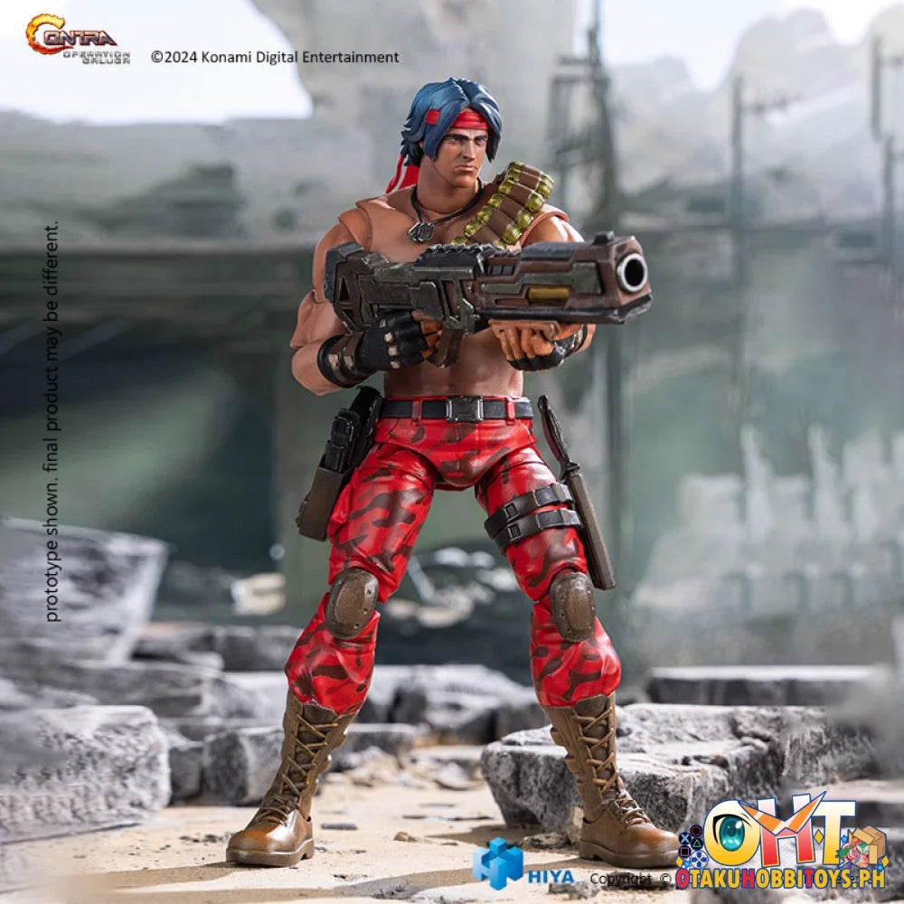 Hiya Toys 1/12 Contra Ebc0320 Lance Bean Articulated Figure