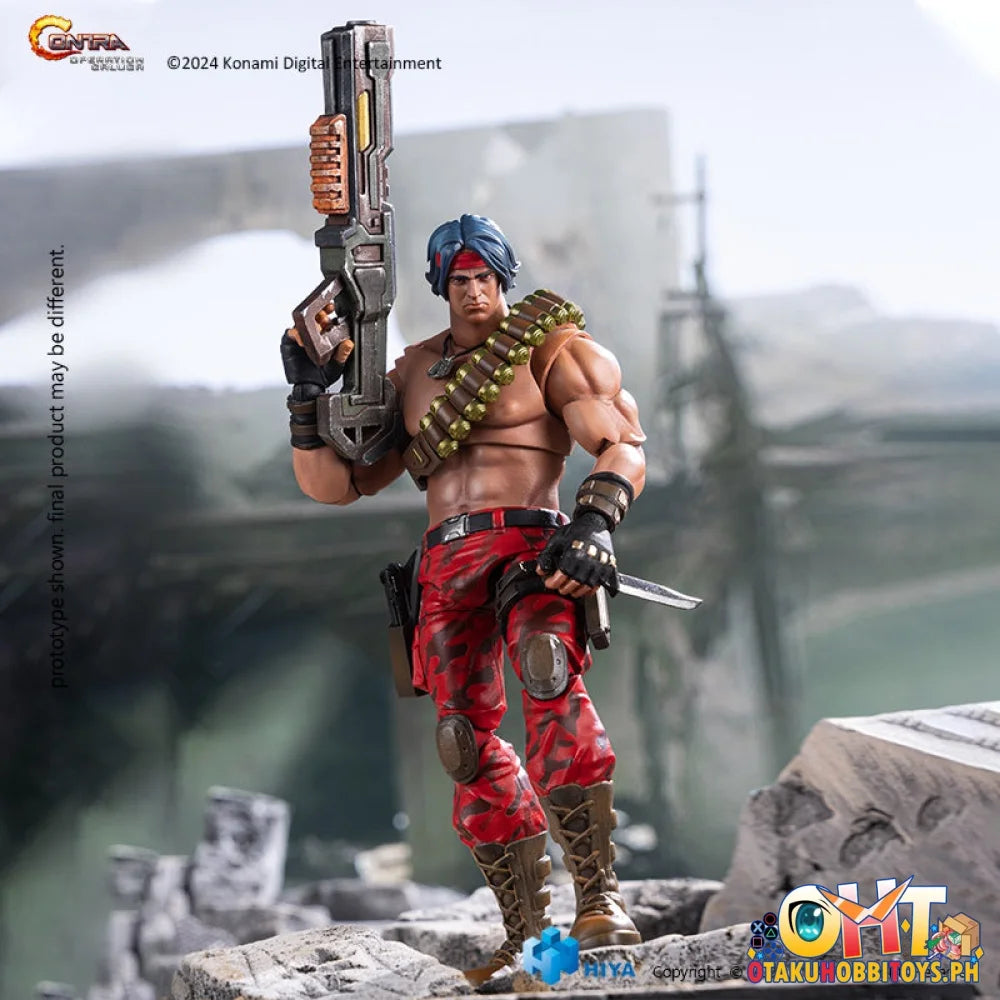Hiya Toys 1/12 Contra Ebc0320 Lance Bean Articulated Figure